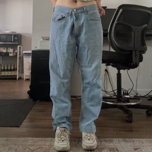Baggy Blue Jeans